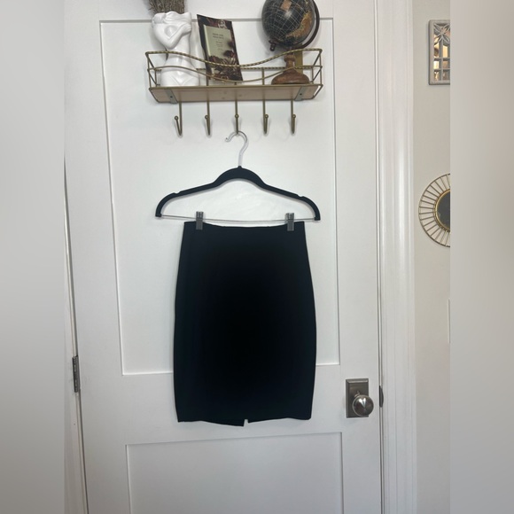 Express Tight Black Midi Pencil Skirt - Picture 1 of 7